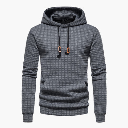 Herren Hoodie Kariert – Moderner Freizeitpullover mit Kapuze für Alltag & Komfort