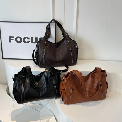 Damen Schultertasche Alltag Elegant – Stilvolle, geräumige Umhängetasche für Büro und Freizeit