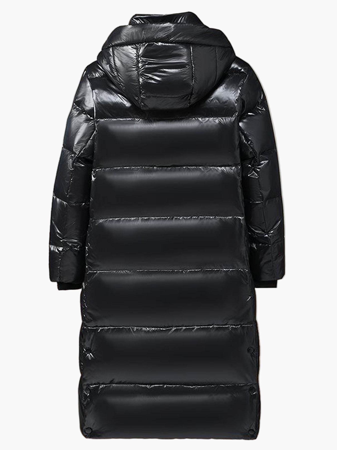 Herren Winter Steppmantel mit Kapuze – Langer Casual Puffer für kalte Tage