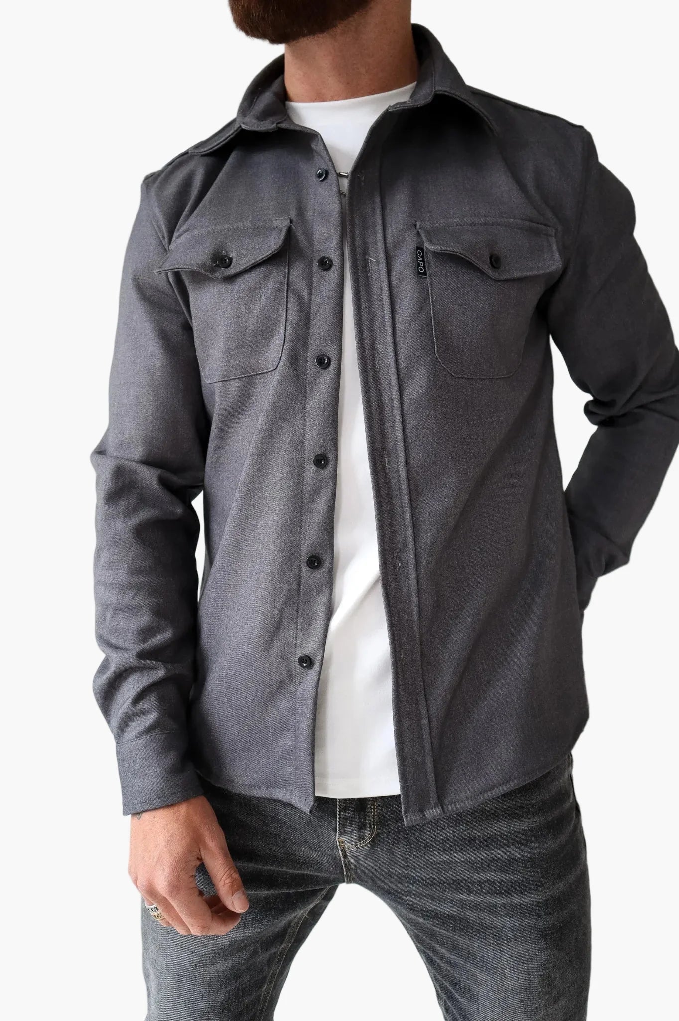 Herren Overshirt Jacke – Moderner Urban Casual Look für Alltag & Freizeit
