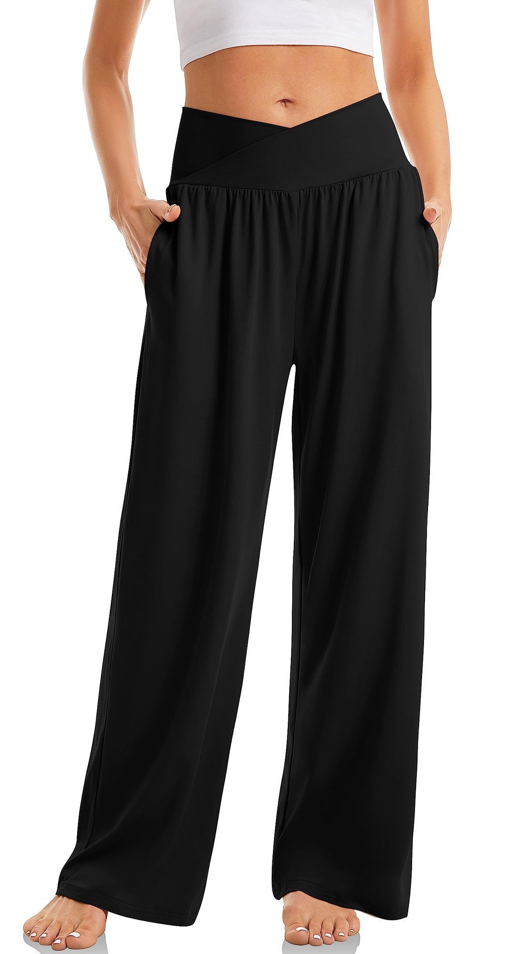 Jane – Legere Yoga-Hosen mit hohem Bund