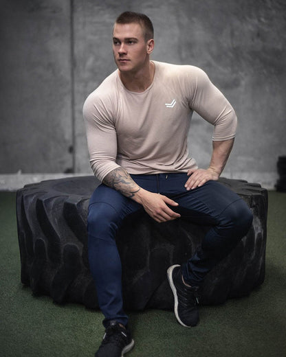 Charlie – Langärmliges Sport T-Shirt für Herren mit schnelltrocknendem Material