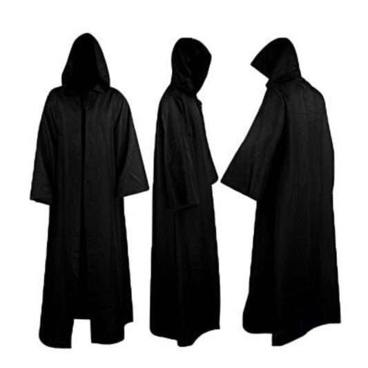 Halloween Unisex Kapuzenumhang – Mystischer Kostümumhang für Gruselnächte & Partys