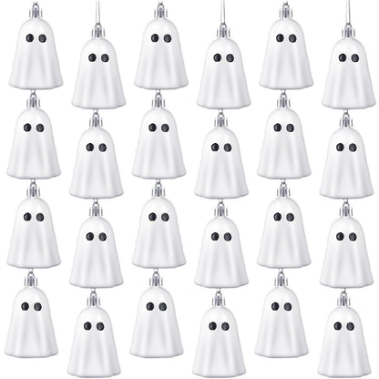 Halloween Deko Set – Geister Anhänger im amerikanischen Stil für gruselige Party-Dekoration