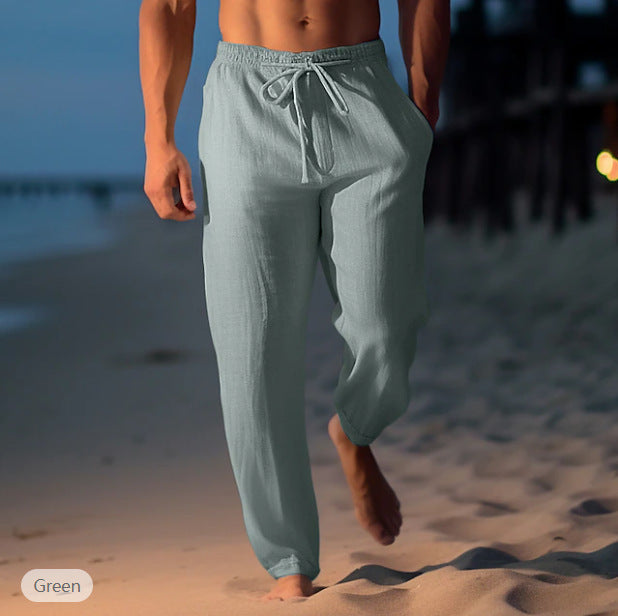 Conrad – Bequeme Strandhose mit elastischem Bund und geradem Schnitt