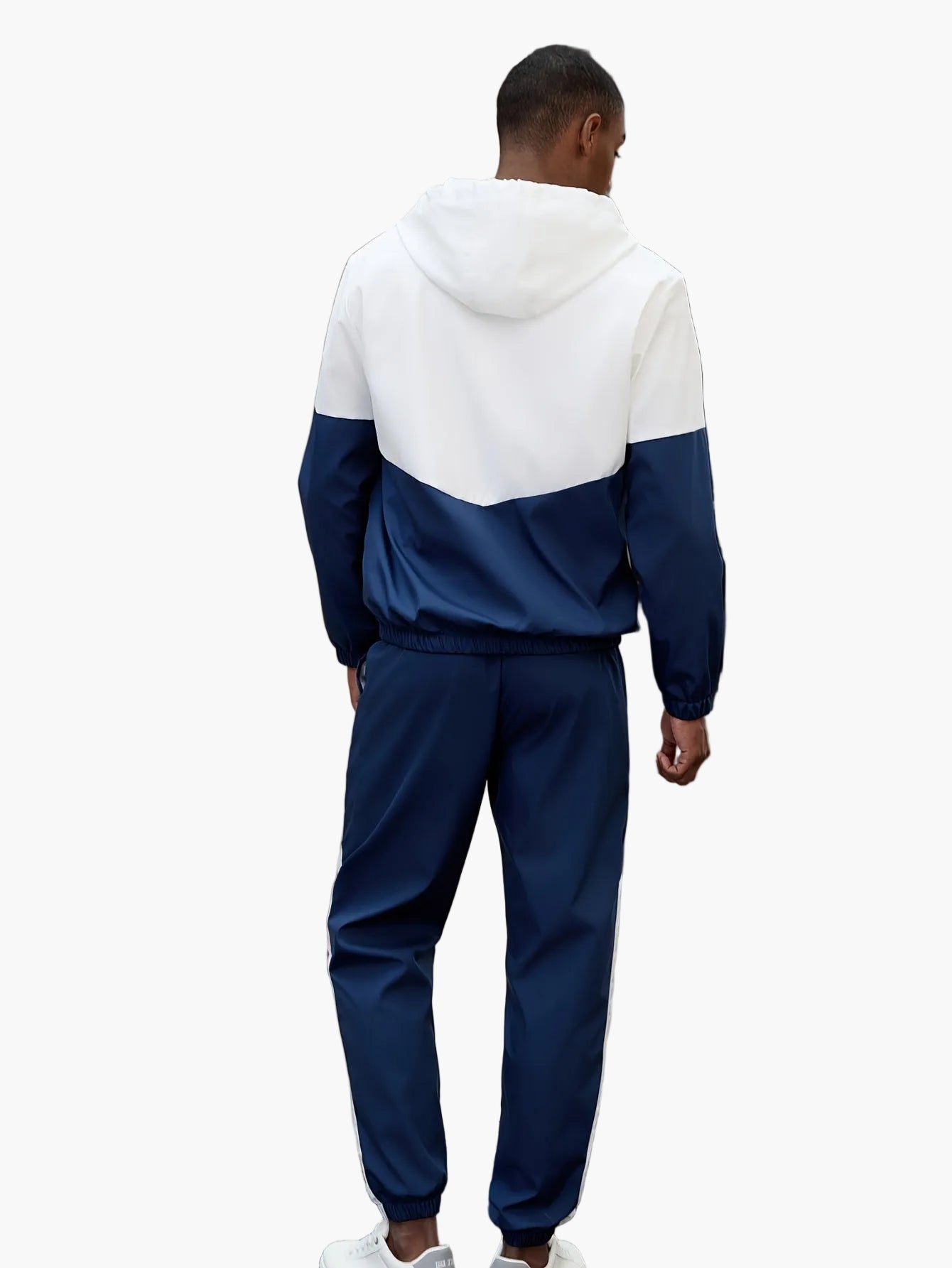 Herren Trainingsanzug Freizeit Sportanzug mit Kapuze – Modernes Set für Alltag & Fitness