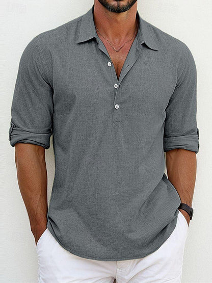 Rick – Freizeit Poloshirt mit Einfarbigem Kragen
