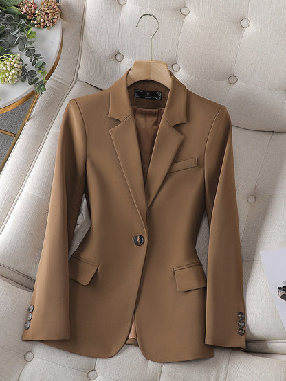 Harriet – Lässige Damenanzugjacke mit langen Ärmeln