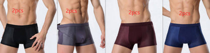 Leon – Atmungsaktive Herrenunterwäsche aus Eissilk mit Mesh