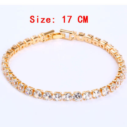Jacqueline – Einfaches Gang-Dreh-Zirkonarmband