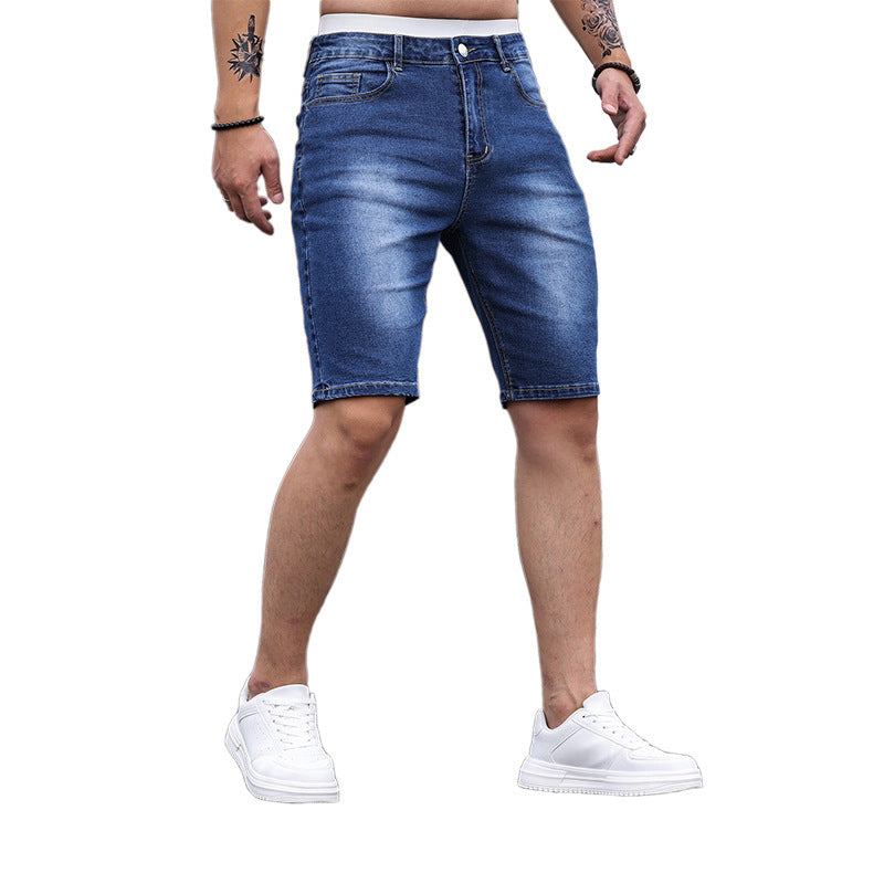 Billy – Drei-Farben Stretch Denim Shorts