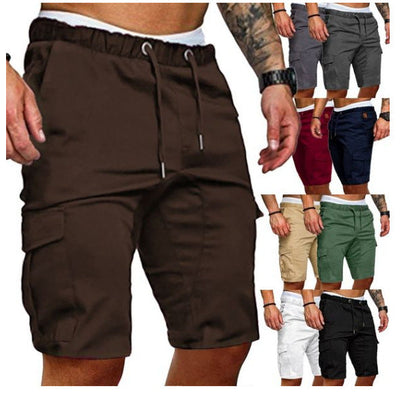 Jack – Eng geschnittene elastische Herren-Cropped Shorts