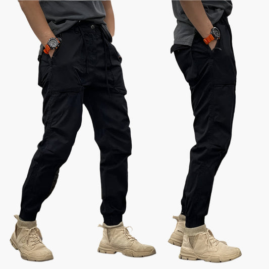 Herren Cargo Jogger – Urban Streetwear Style Freizeithose mit Taschen – Perfekt für Alltag, Sport & Outdoor