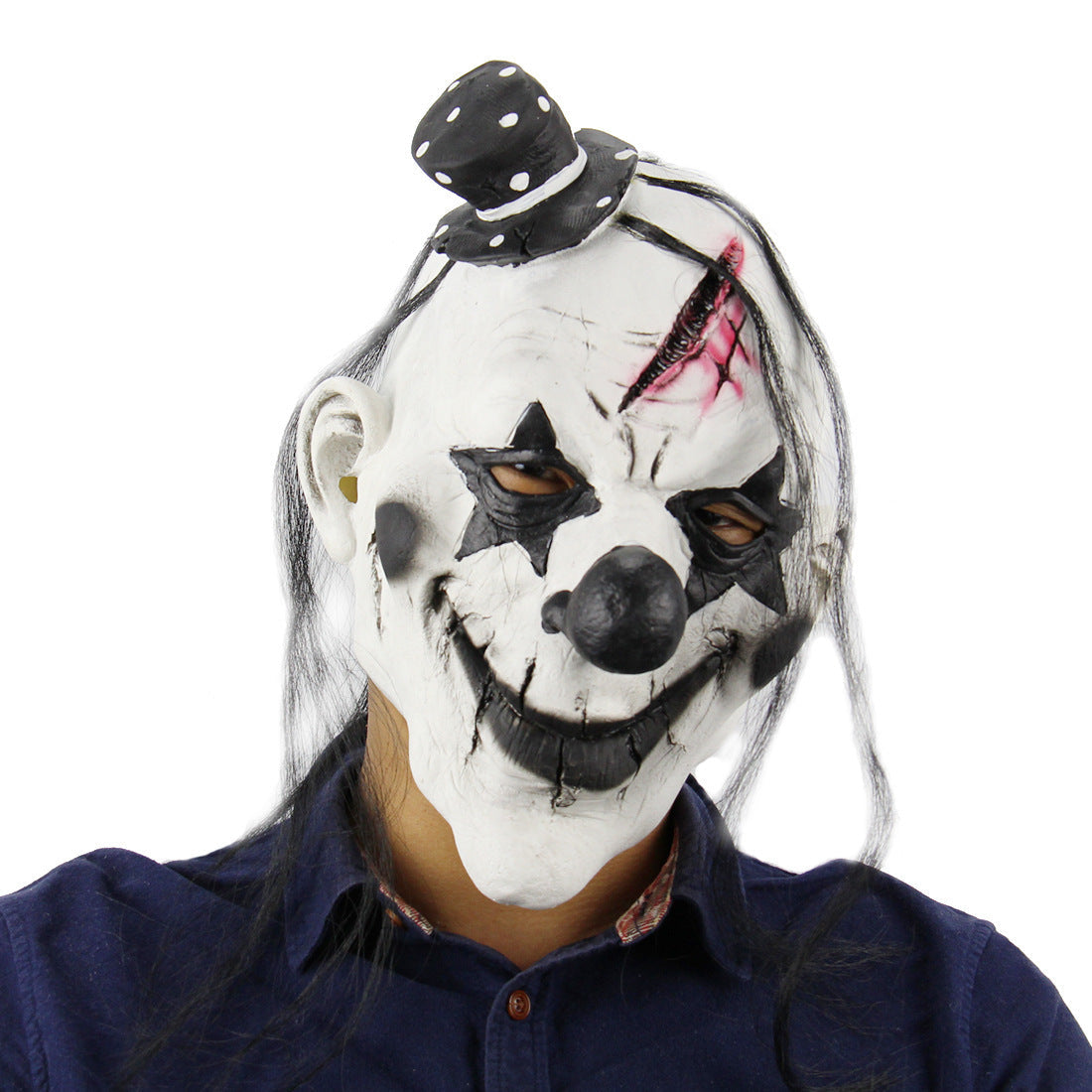 Halloween Vampir-Dämon Maske für Erwachsene – Gruselige Verkleidung für Halloween-Partys & Kostüm-Events
