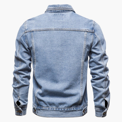 Herren Denim Jeansjacke – Klassischer Allrounder im modernen Stil