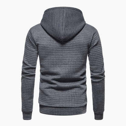 Herren Hoodie Kariert – Moderner Freizeitpullover mit Kapuze für Alltag & Komfort