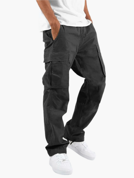 Herren Cargo Hose – Lässiger Streetwear-Style mit geradem Schnitt und funktionalen Taschen
