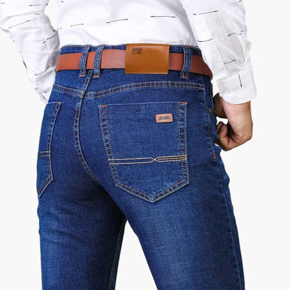 Herren Stretch-Jeans – Bequeme Alltagsjeans im klassischen Stil für Arbeit und Freizeit