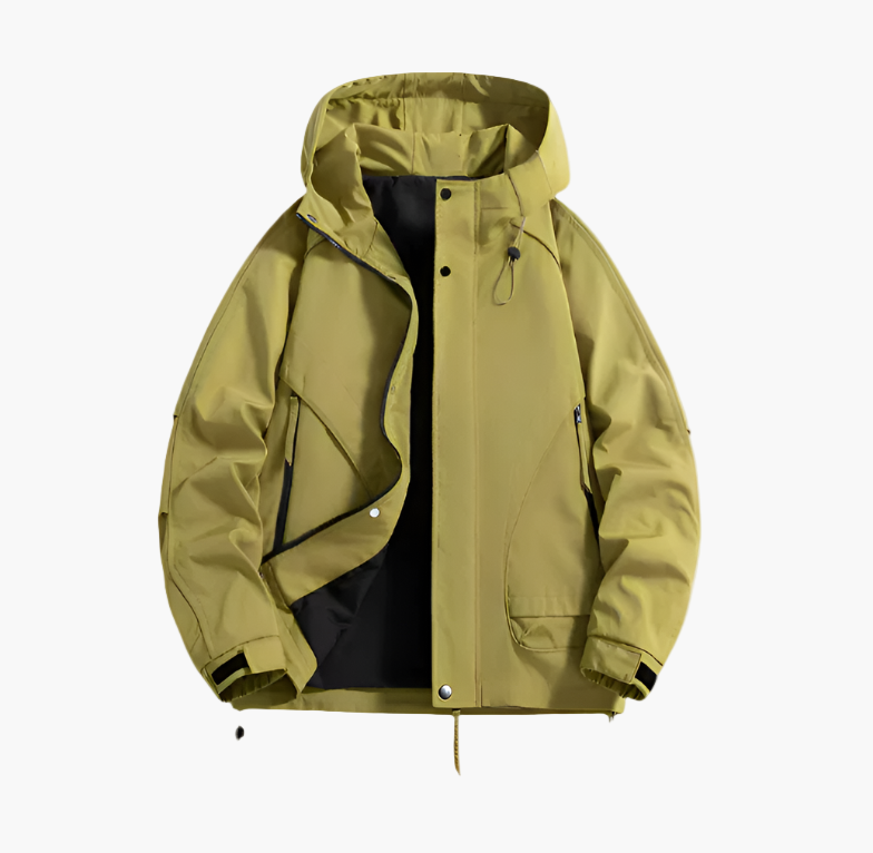Herren Outdoor Windbreaker Jacke – Wasserdicht, Winddicht, Atmungsaktiv, Allrounder für Freizeit und Abenteuer