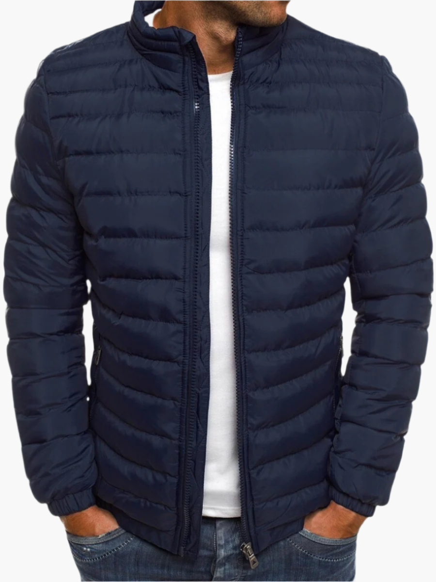Herren Steppjacke Modern Freizeitjacke Eleganter Look für Alltag und Outdoor