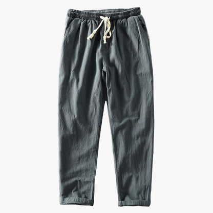 Herren Relaxed Fit Japanische Freizeithose – Komfortable Jogger für Alltag, Reisen & Freizeit
