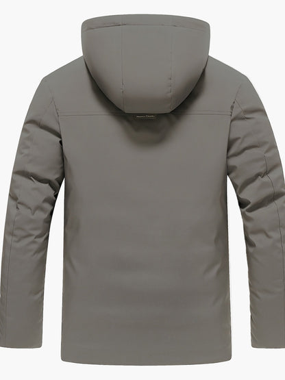 Herren Winter Steppjacke mit Kapuze – Wärmende Outdoorjacke für Alltag & Freizeit