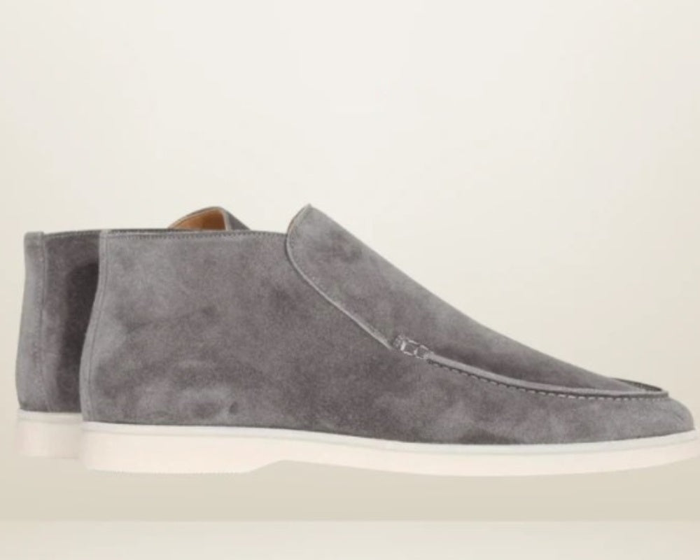 Calvin – Retro Flache Knöchellange Herrenslipper
