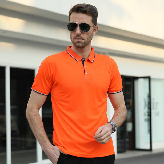 Dale – Herren Polohemd mit dünnem Kragen und kurzen Ärmeln