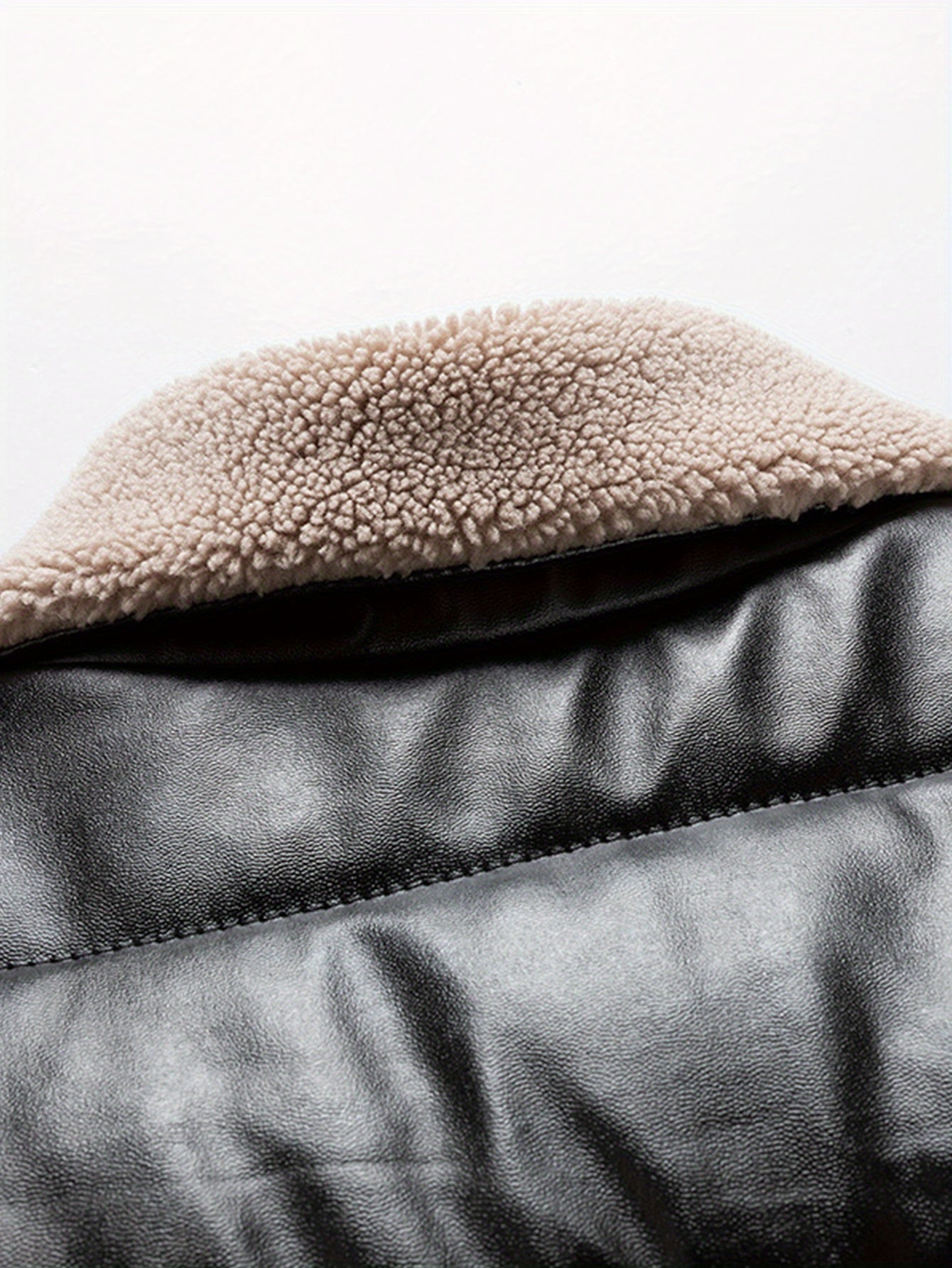 Herren Steppjacke mit Teddykragen – Modische Winterjacke für Alltag & Freizeit