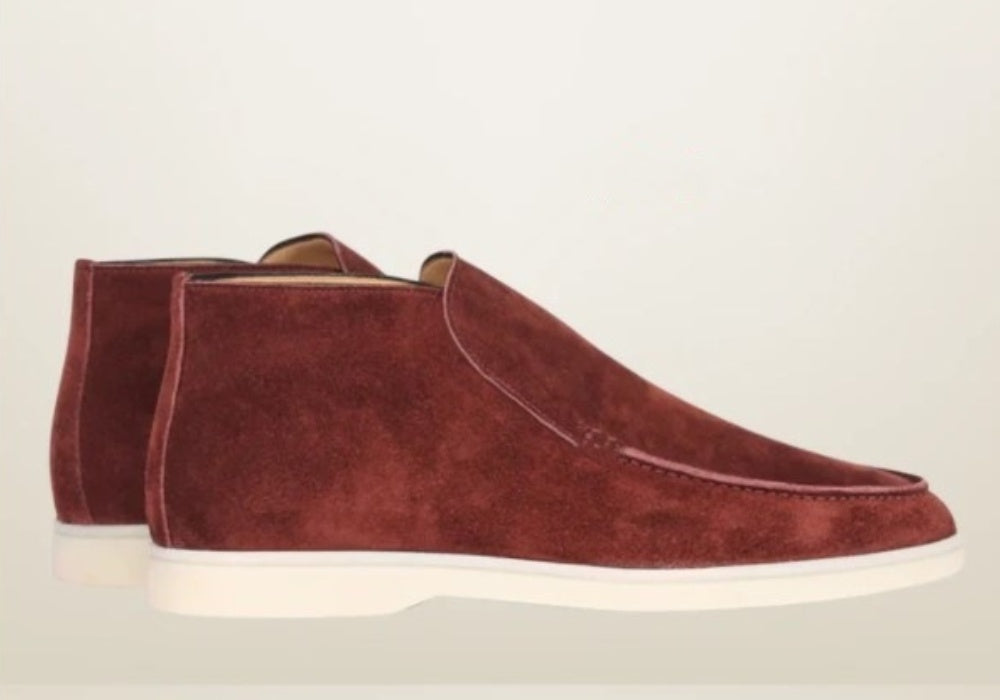 Calvin – Retro Flache Knöchellange Herrenslipper