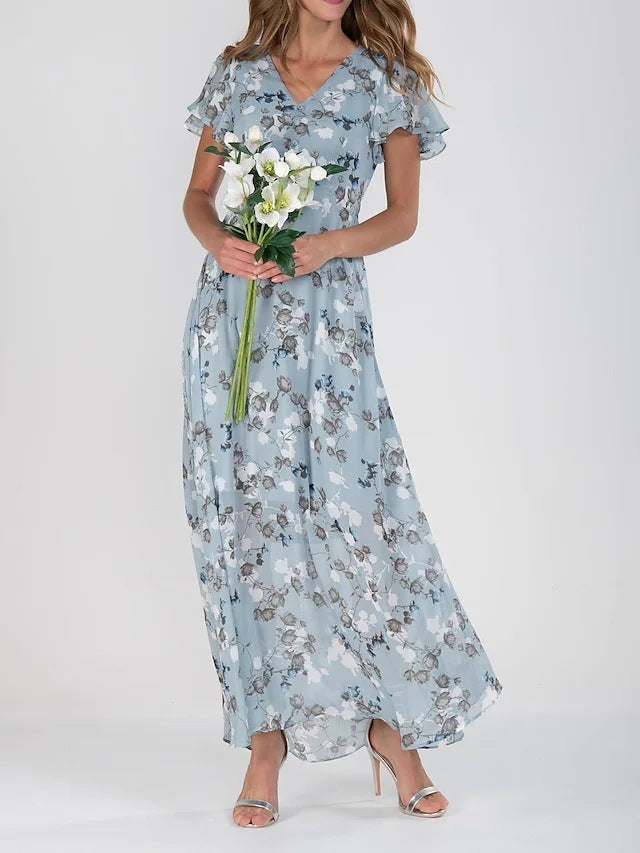 Judith – Modisches Printkleid mit Taillierung