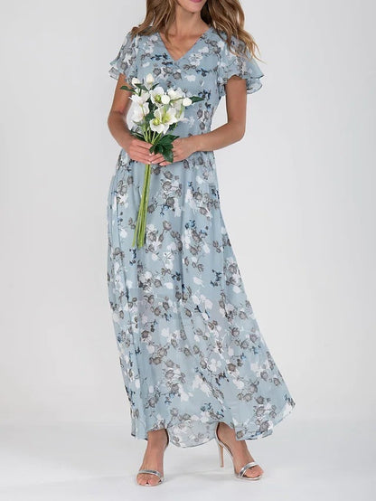 Judith – Modisches Printkleid mit Taillierung