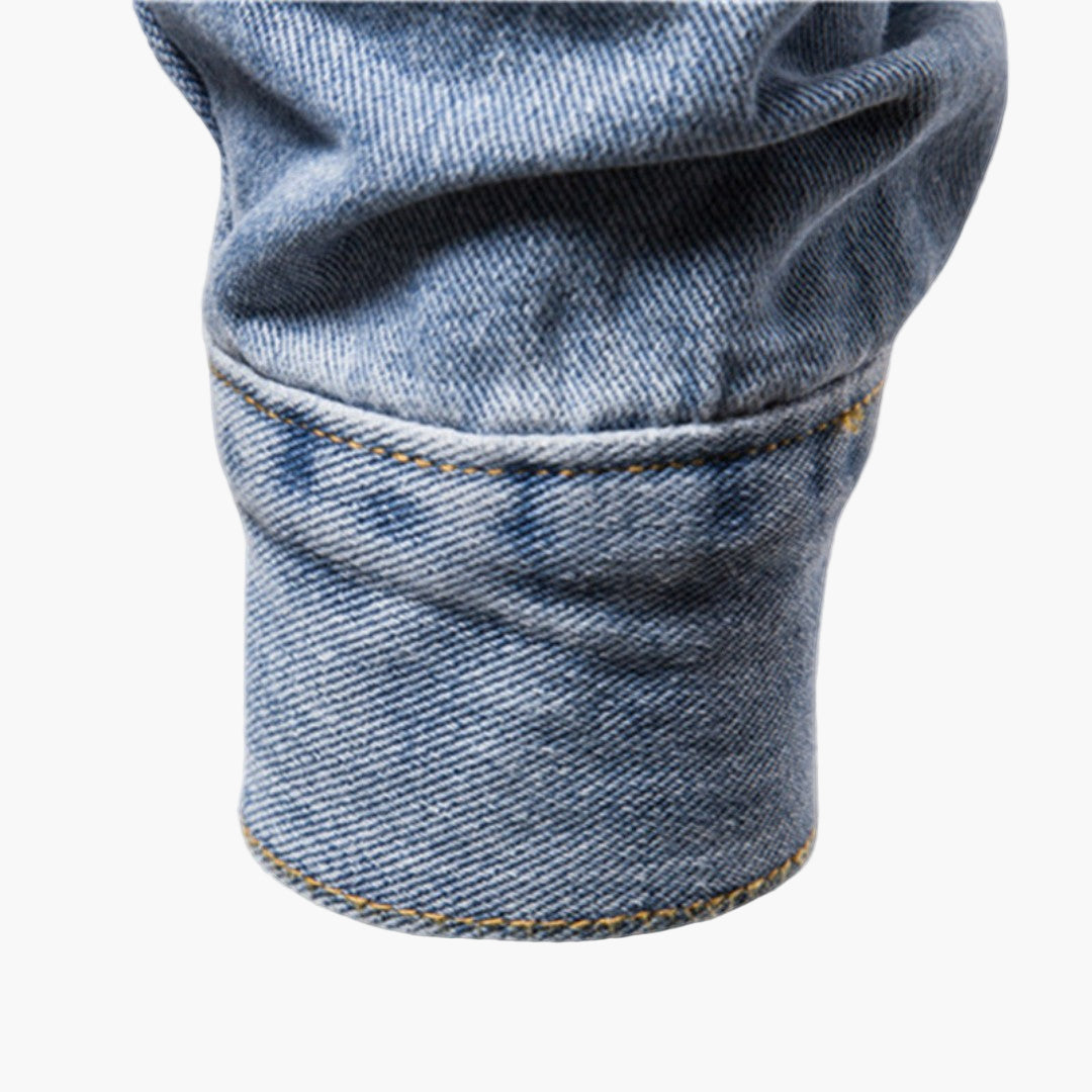 Herren Denim Jeansjacke – Klassischer Allrounder im modernen Stil