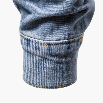 Herren Denim Jeansjacke – Klassischer Allrounder im modernen Stil