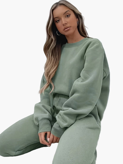 Damen Loungewear Set – Bequemer Freizeitanzug für Zuhause und Alltag