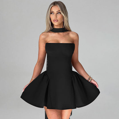Deborah – Sexy Tube-Top-Kleid mit Rückenreißverschluss für Partykleidung