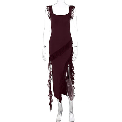 Rebecca – Modisches Sommerkleid mit Streifen und temperamentvollem Design