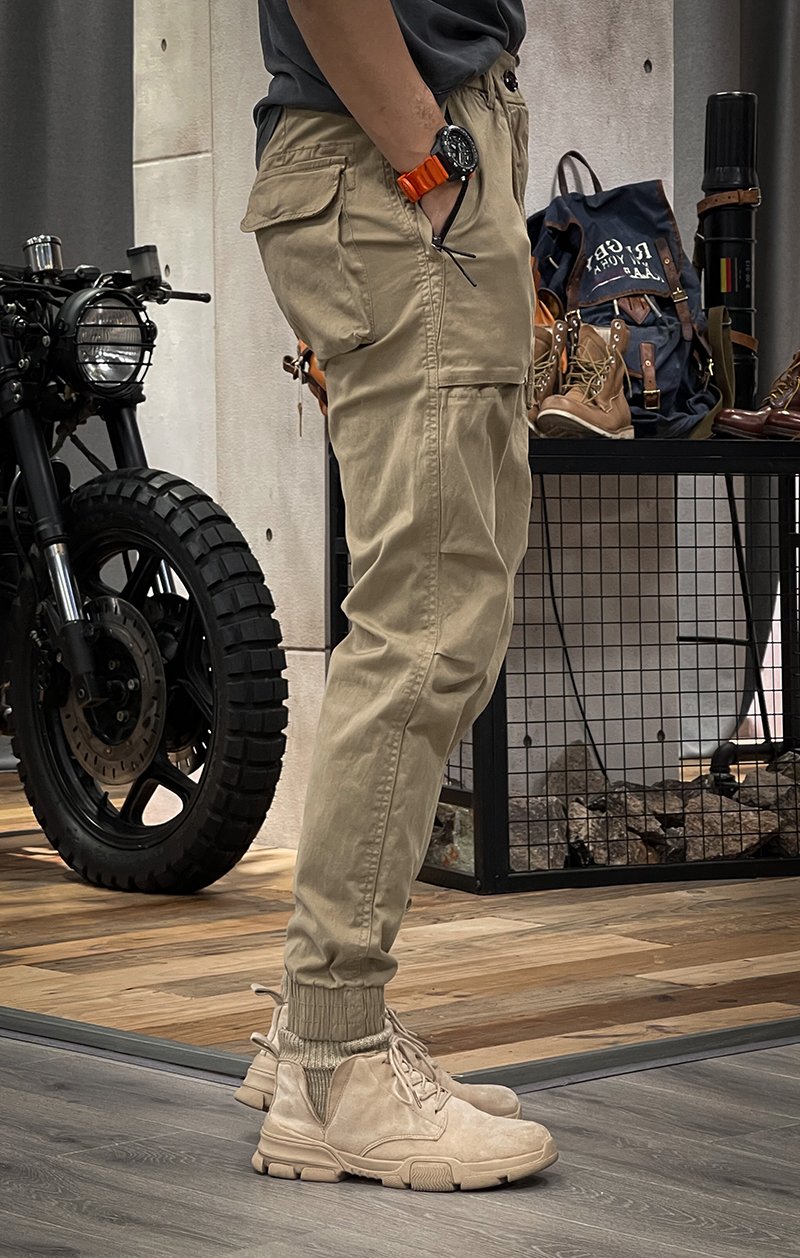 Herren Cargo Jogger – Urban Streetwear Style Freizeithose mit Taschen – Perfekt für Alltag, Sport & Outdoor