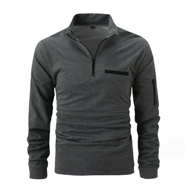 Herren Sweatshirt mit Reißverschluss – Sportlich Modern für Freizeit und Alltag