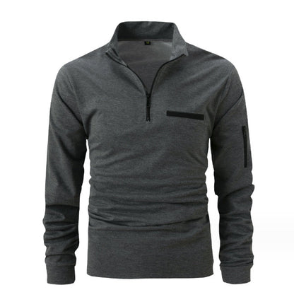 Herren Sweatshirt mit Reißverschluss – Sportlich Modern für Freizeit und Alltag