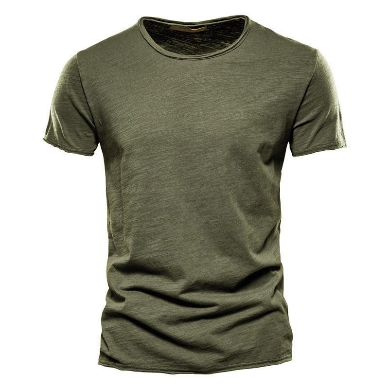 Keith – Schmal geschnittenes Herren-T-Shirt aus Baumwolle