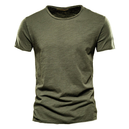 Keith – Schmal geschnittenes Herren-T-Shirt aus Baumwolle