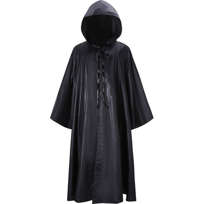 Halloween Unisex Kapuzenumhang – Mystischer Kostümumhang für Gruselnächte & Partys