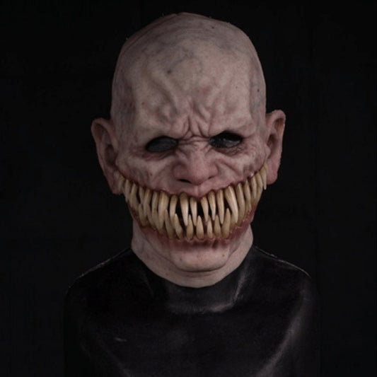 Halloween Latex Maske für Erwachsene – Gruselige Monster Horror Kostümmaske für Party & Deko