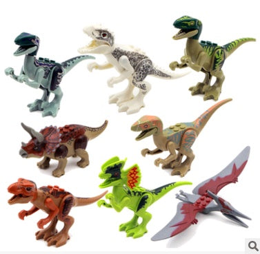 Kinder Dinosaurier Bausteine Figuren Set – Lernspielzeug und Sammlerstücke