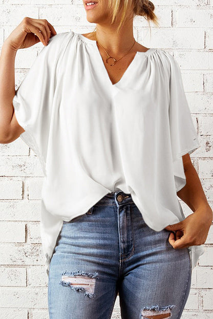 Tanya – Weiches Kurzarm T-Shirt Pullover