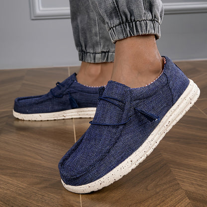 Herren Freizeit-Loafer Slipper – Bequeme Slip-On Schuhe für Alltag & Freizeit