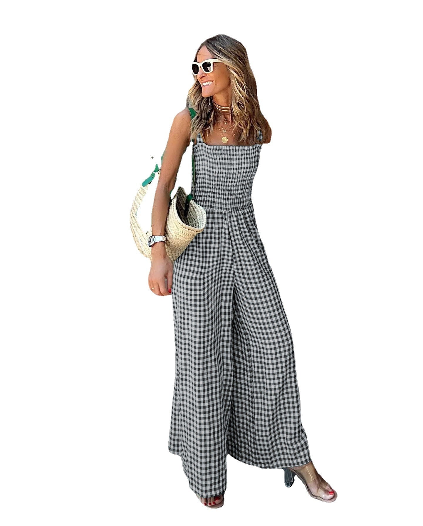 Zoe – Elegante Damenhose mit Karomuster
