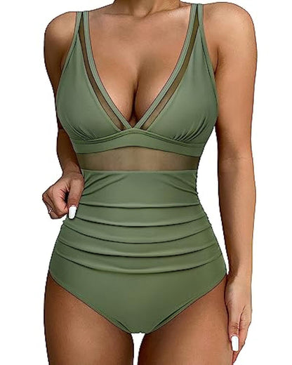 Juliet – Einteiliger Badeanzug mit hohem Bund