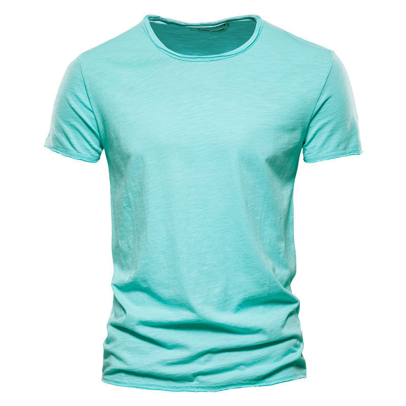 Keith – Schmal geschnittenes Herren-T-Shirt aus Baumwolle